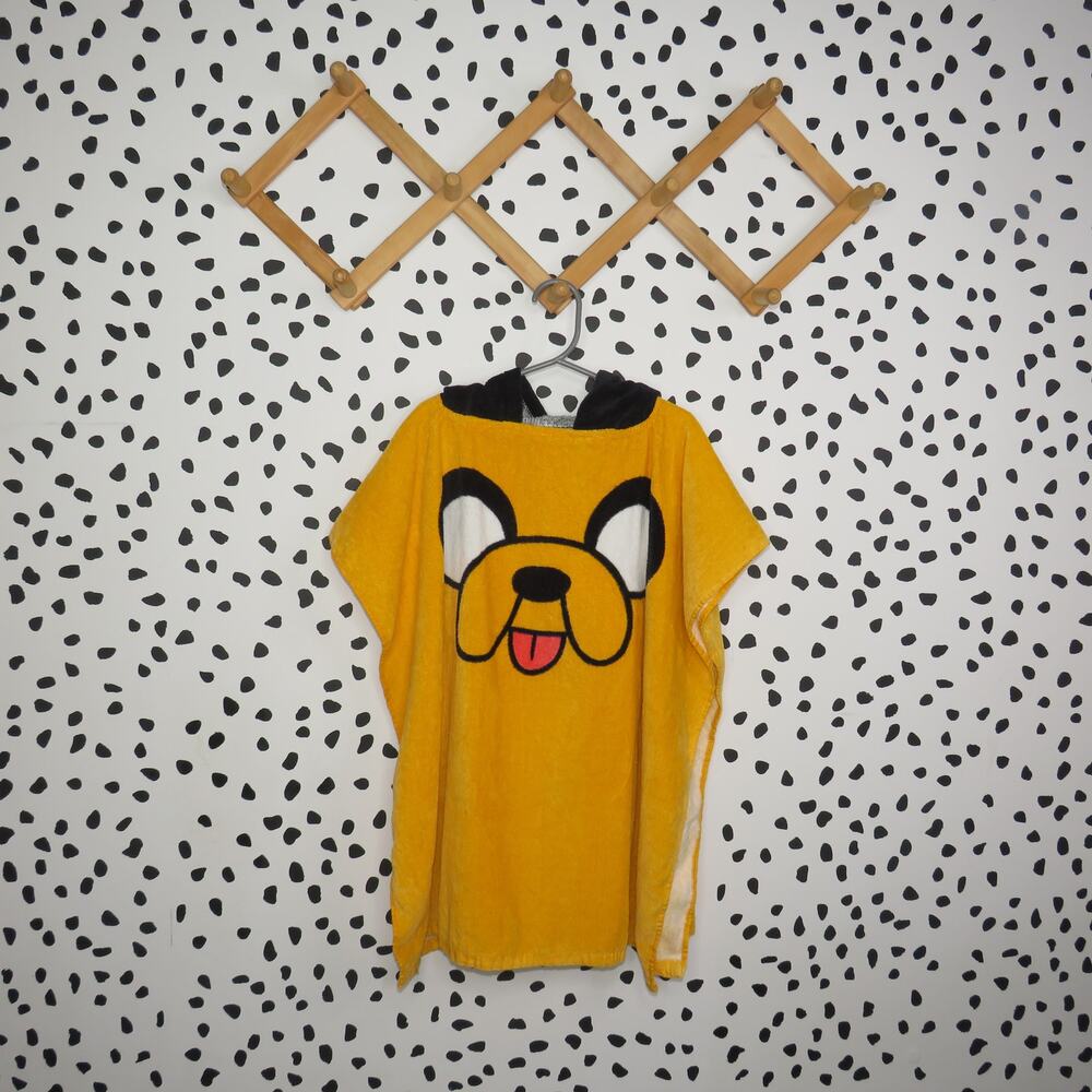 Adventure Time Jake the Dog Hooded Kids Towel Poncho